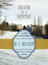 Cover image for Death of a Dentist